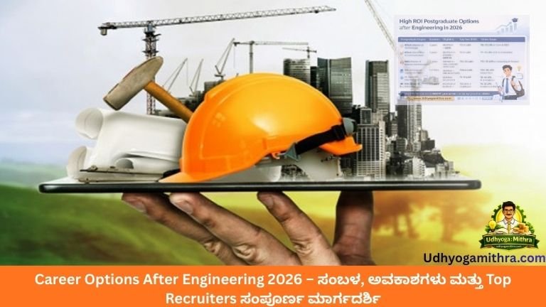 Career Options After Engineering 2026 – ಸಂಬಳ, ಅವಕಾಶಗಳು ಮತ್ತು Top ...